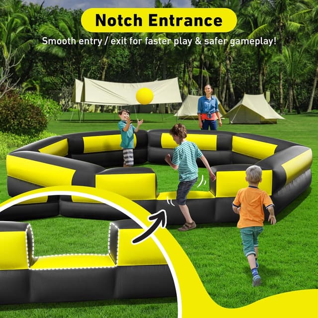 Detalle 2 de Inflatable Gaga Ball Pit 15FT for Backyard Play