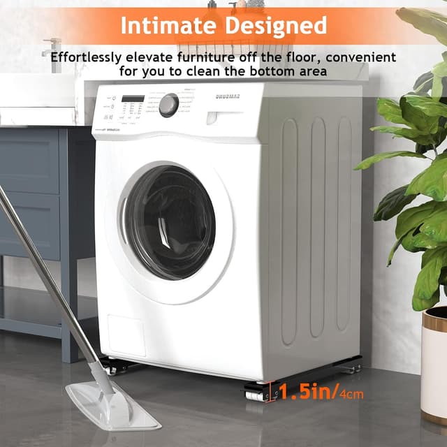 Detalle de Ronlap washing machine dolly 300 kg