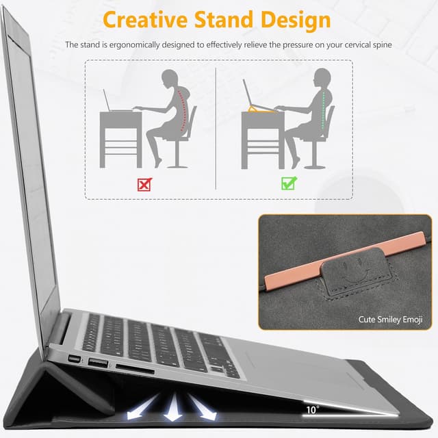 Detalle de HYZUO custodia PC 15 pollici