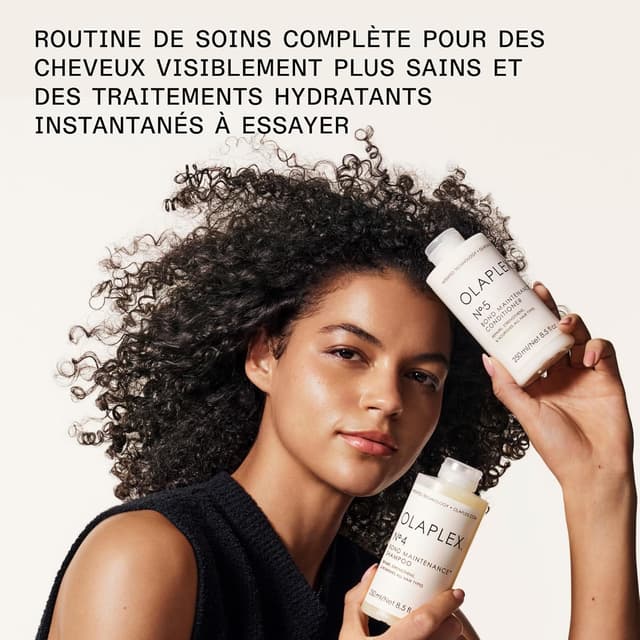 Detalle 2 de Olaplex N°5 Conditionneur d’entretien Bond (250 ml) – après-shampooing réparateur, hydratant et sans sulfate