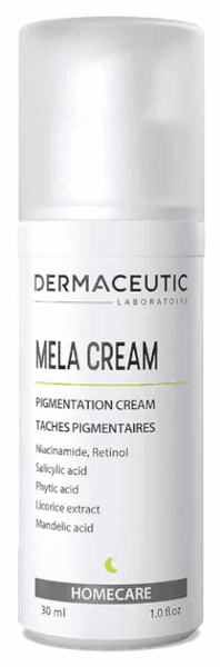 Detalle de Dermaceutic Mela Crema Antimanchas 30 ml para hiperpigmentación y melasma