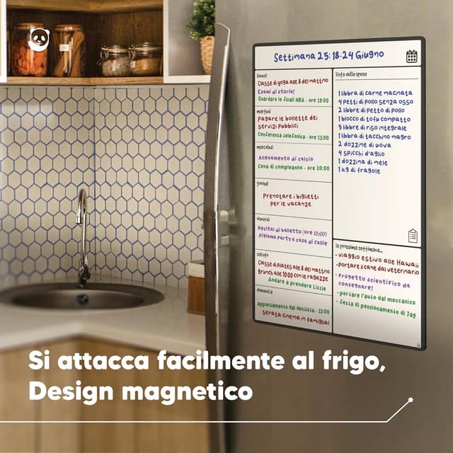 Thumbnail 2 de Smart Panda A3 Lavagna magnetica calendario 🧲
