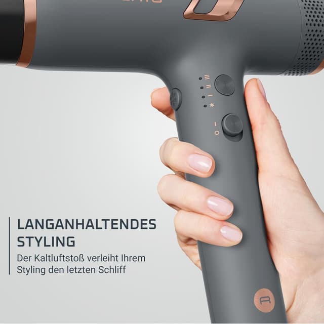 Thumbnail 6 de Rowenta Maestria Nano Haartrockner HY8120F0 mit Nano Digital Motor, 3 Einstellungen und bis zu 265 km/h Luftgeschwindigkeit
