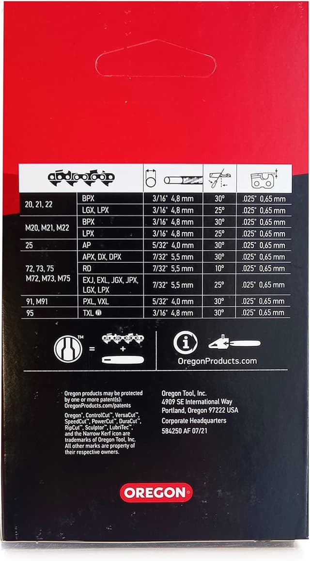 Detalle 2 de Oregon 75LPX066E Chaîne de tronçonneuse 70 cm