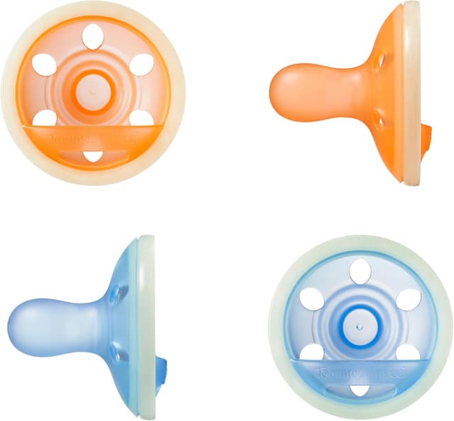 Thumbnail 6 de Tommee Tippee NightGlow Dummy (6–18 Months) – 4 Pack Night-Time Glow Orthodontic Soothers