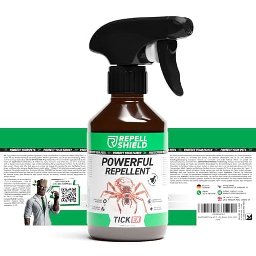 Thumbnail 8 de RepellShield® Spray repelente de garrapatas y pulgas para humanos (250 ml) con tomillo y geraniol