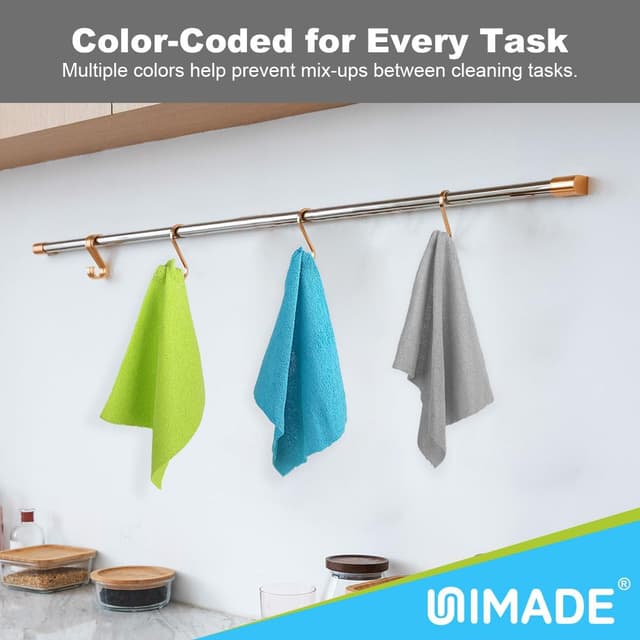 Thumbnail 6 de UNIMADE Microfiber Cleaning Cloth 150 pack 🧽