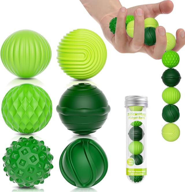 Detalle de Silicone Magnetic Balls 6-Pack 🧩