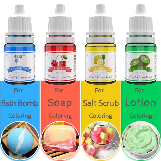 Thumbnail 4 de 15er Lebensmittelfarben Set 6 ml – flüssige Lebensmittelfarbe 🎨