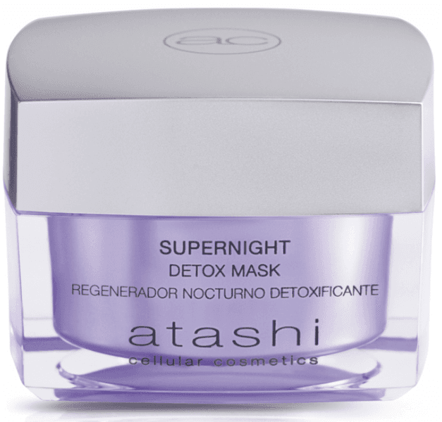 Detalle de Atashi Mascarilla Supernoche Detox 🌙 - 50 ml de Pureza