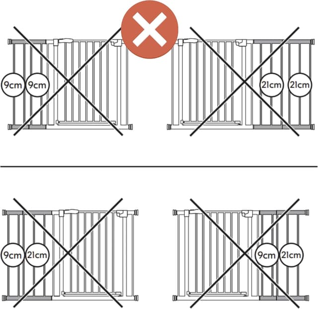 Thumbnail 6 de hauck Estensione 21 cm per cancello 🚪