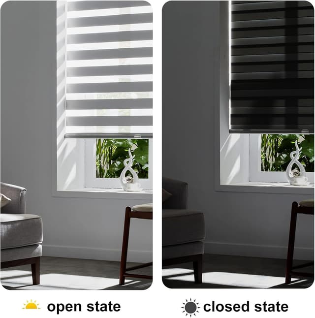 Detalle 1 de Persilux Zebra Blinds 34.5" Cordless