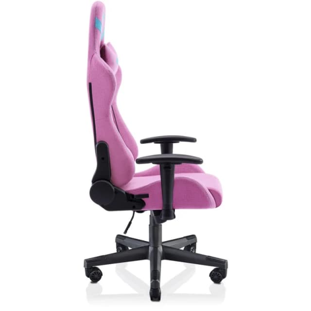 Detalle 2 de Valk Nyx Silla Gaming tela rosa topacio