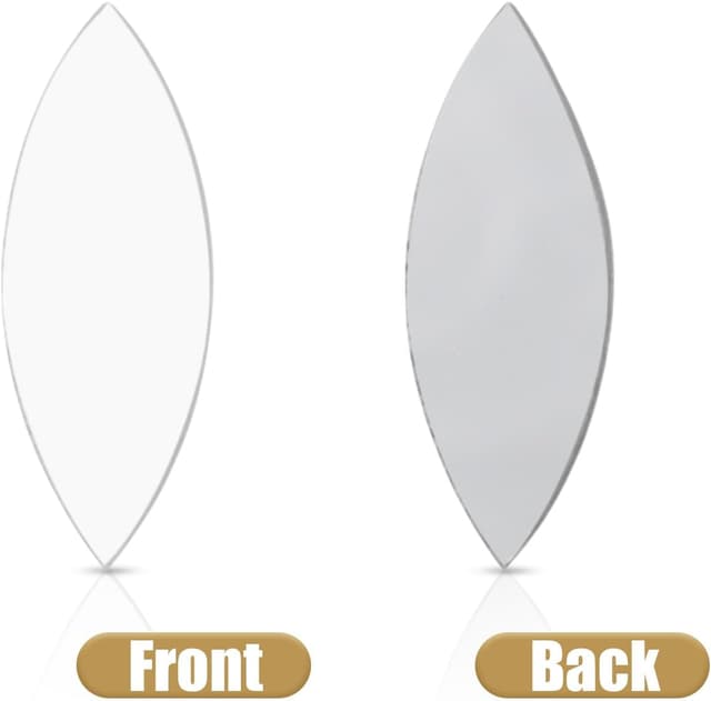 Thumbnail 6 de TAIANJI 300 pcs Mirror Wall Stickers — Leaf Shape 🪞