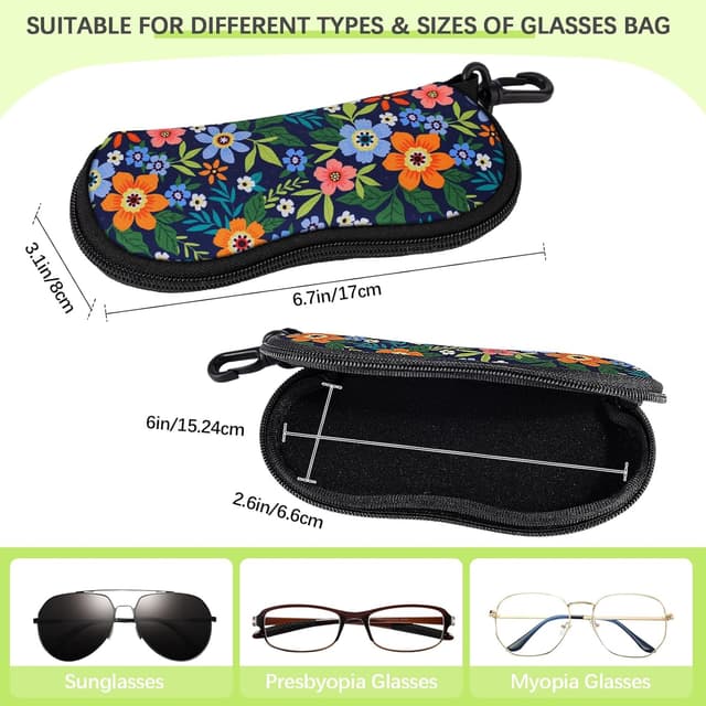 Detalle 2 de Playexen Brillenetui Neopren für 17,5 x 8,5