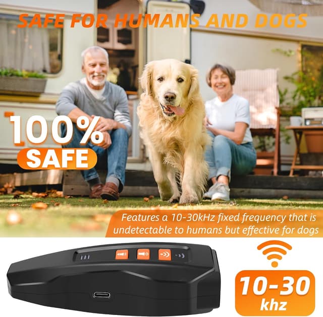 Thumbnail 5 de Lagriner Anti Aboiement Chien — Répulsif ultrasons 10 m