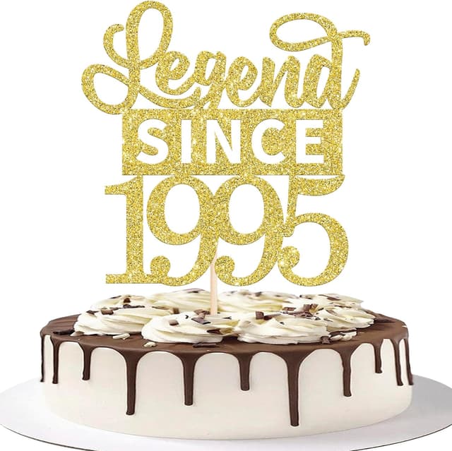 Imagen de SYKYCTCY 31th Tortendeko mit Glitter Schrift en OfertitasTOP