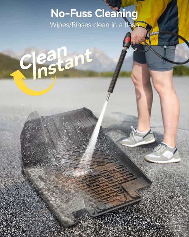 Thumbnail 4 de 3W Floor Mats Nissan Pathfinder 3-Row TPE 8‑Passenger