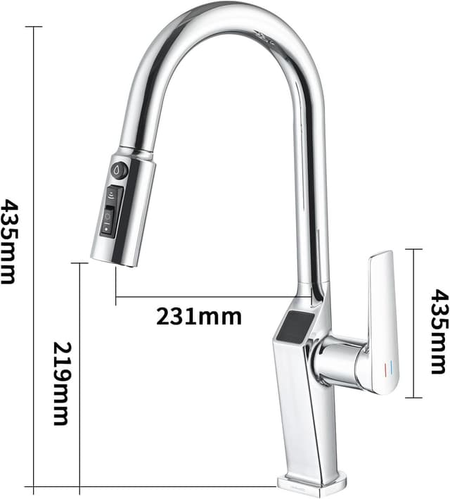 Thumbnail 6 de LakeBayMZC Rubinetto 3 vie 360° cromato