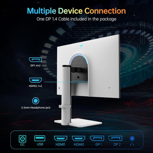 Thumbnail 6 de KTC H27E6 27-inch QHD 300Hz Gaming Monitor