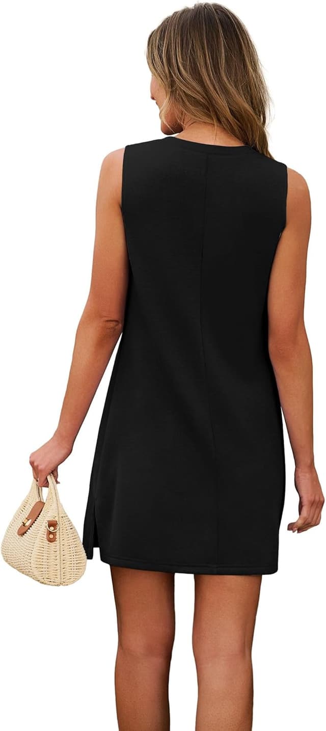 Detalle de Sleeveless sundress keyword Dress, 4-way stretch