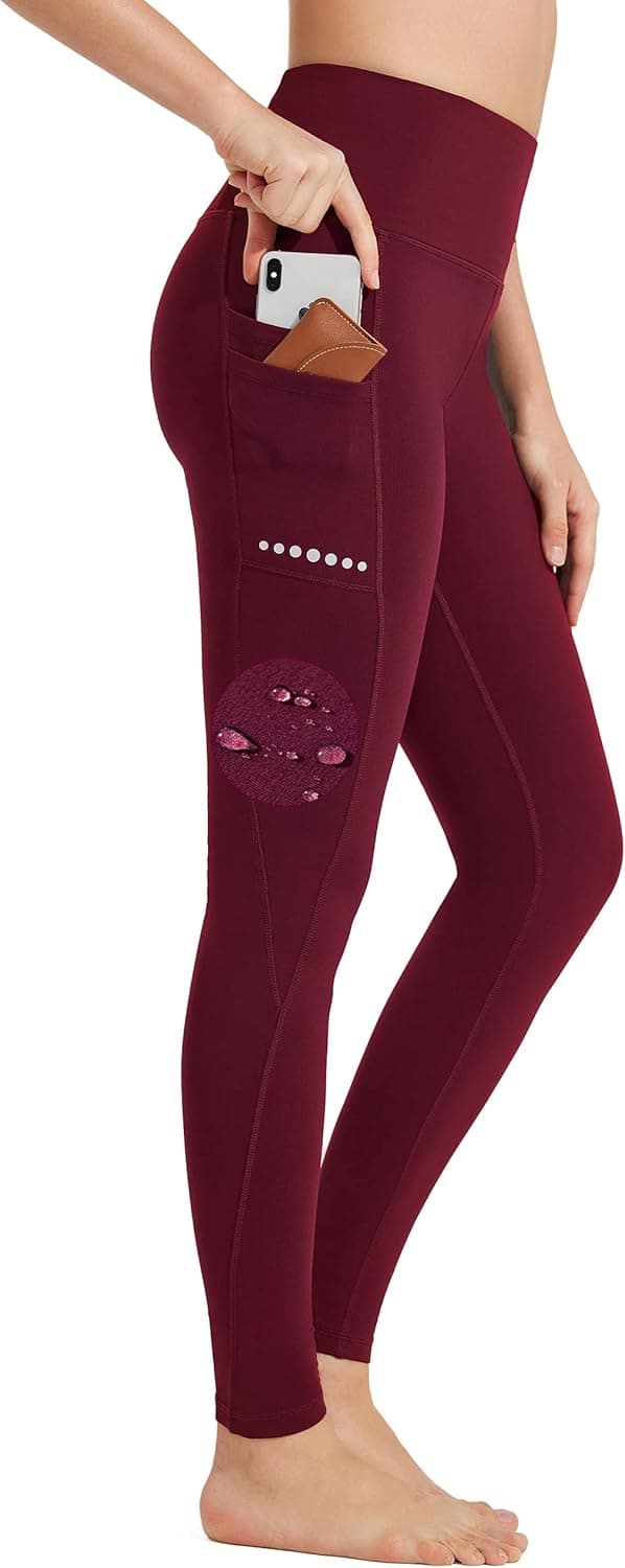 Detalle de BAYGE Leggings Térmicos Mujer Cintura Alta