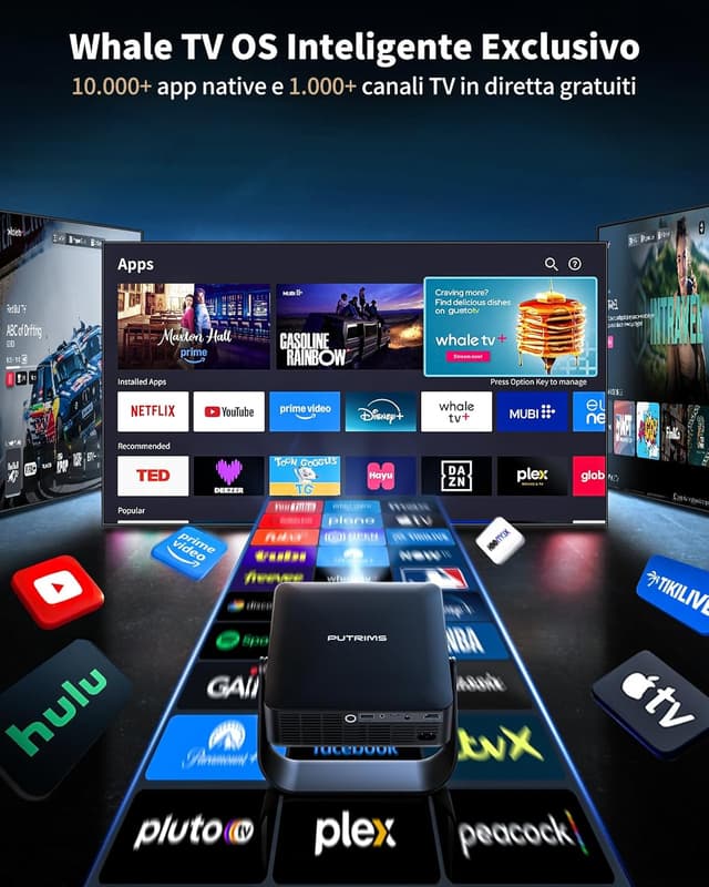 Thumbnail 1 de PUTRIMS S36 proiettore portatile 0,86 kg 📽