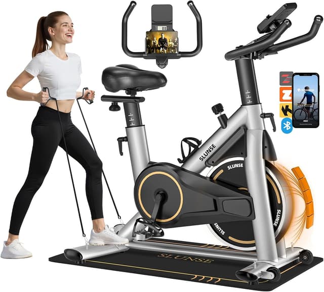Imagen de Adjustable Magnetic Resistance Exercise Bike 350 lbs capacity 🚴♀ en OfertitasTOP