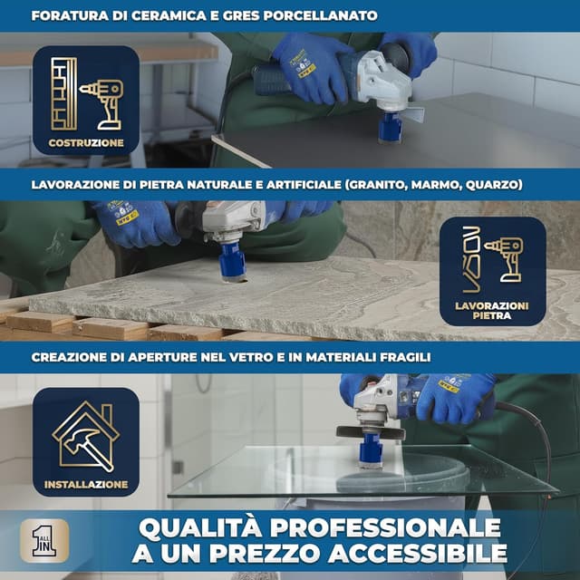 Thumbnail 4 de S&R Sega a tazza diamantata 45 mm per piastrelle 🛠