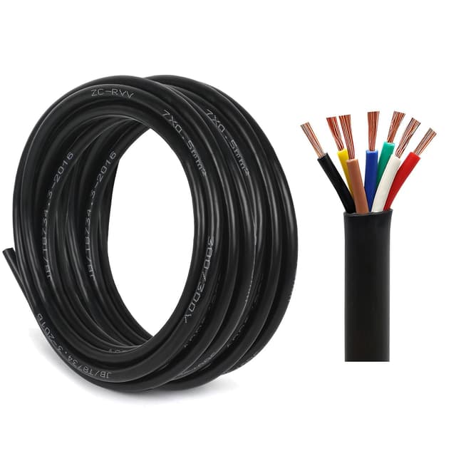 Thumbnail 6 de Yinaolan 5 core trailer cable 10m 12V