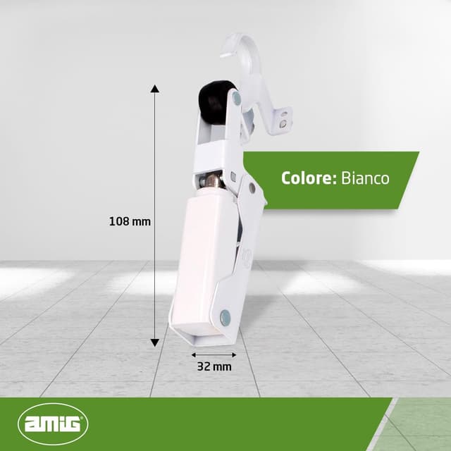 Detalle de Amig fermacporta idraulico 108 x 32 mm