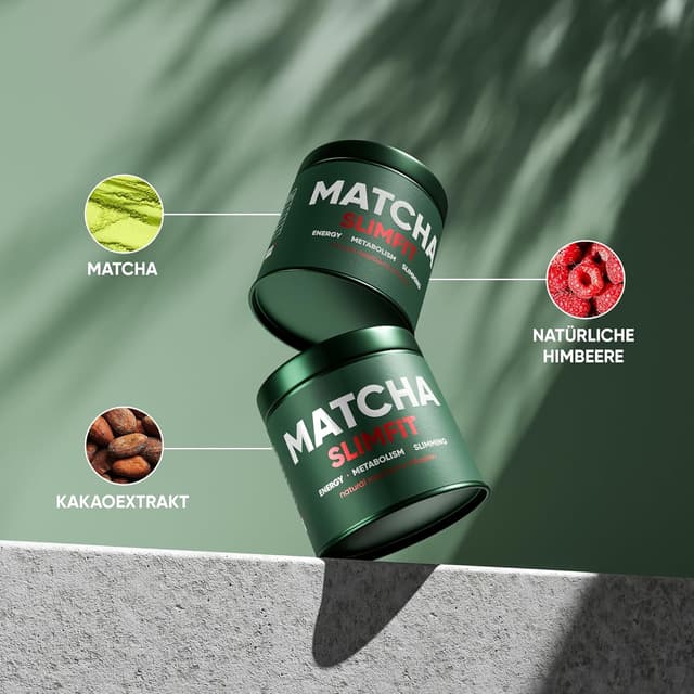 Detalle 2 de WOW TEA Matcha Pulver (SlimFit) – harmonische Kräutermischung für dein tägliches Matcha-Ritual