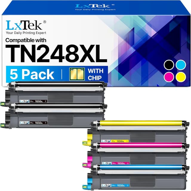 Detalle de TN248XL Toner 5er Pack für Brother