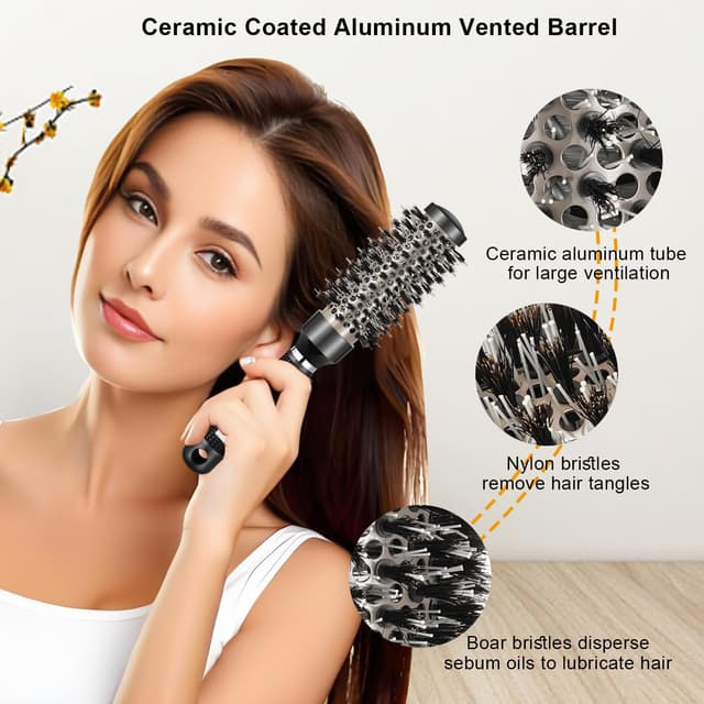 Detalle de Elfirly Rundbürste 32 mm klein