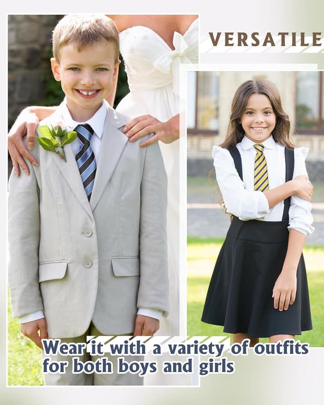 Thumbnail 5 de Kajeer Vorgebunden Kinder Krawatte Cashew Blume đ