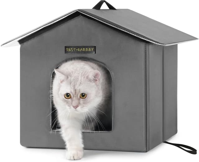 Imagen de Rest-Eazzzy Outdoor Cat House 13in en OfertitasTOP