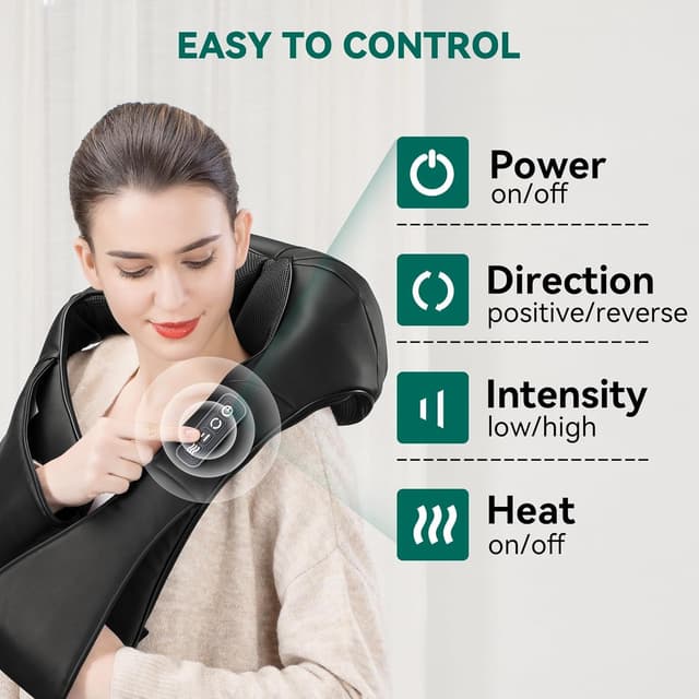 Thumbnail 5 de Snailax Cordless Shiatsu Neck Massager