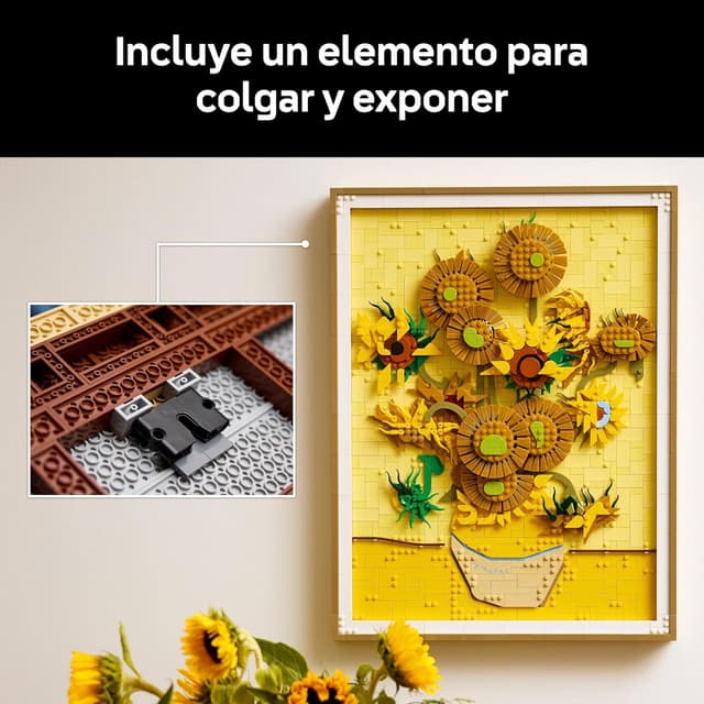 Thumbnail 5 de LEGO Art Vincent van Gogh 🌻 Maqueta 3D para Decoración