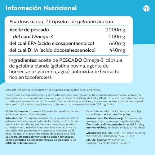 Thumbnail 4 de Nutravita Omega 3 2000mg 240 cápsulas 💊