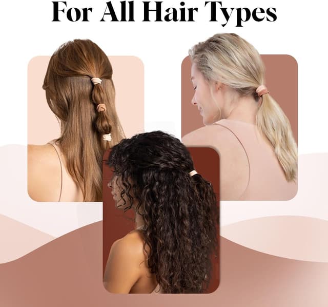 Thumbnail 5 de Kitsch Cintas para el cabello fuertes y elásticas 20 unid color rubor