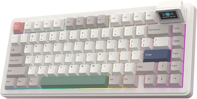 Detalle de EPOMAKER RT82 Wireless Mechanical Keyboard 4000mAh ⌨