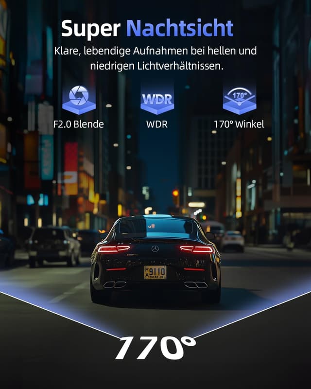 Thumbnail 6 de CIEVIE D100 Dashcam 64 GB