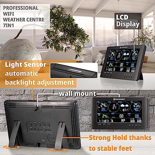 Thumbnail 3 de Bresser Estación meteorológica 7 en 1 con sensor exterior