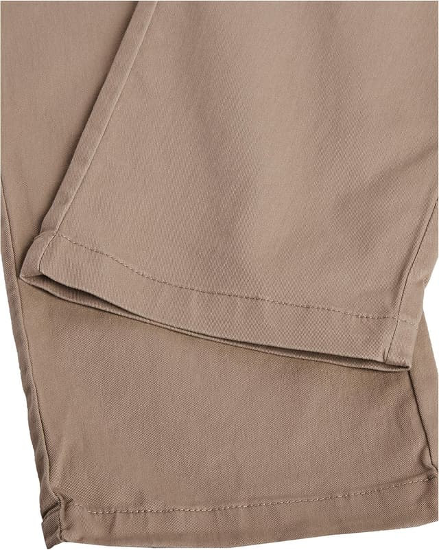 Detalle de Amazon Essentials Men’s Straight-Fit Casual Stretch Chino Trousers (Khaki)