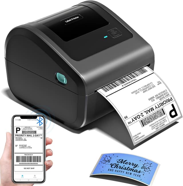 Detalle de Omezizy D450BT 4x6 Thermal Label Printer