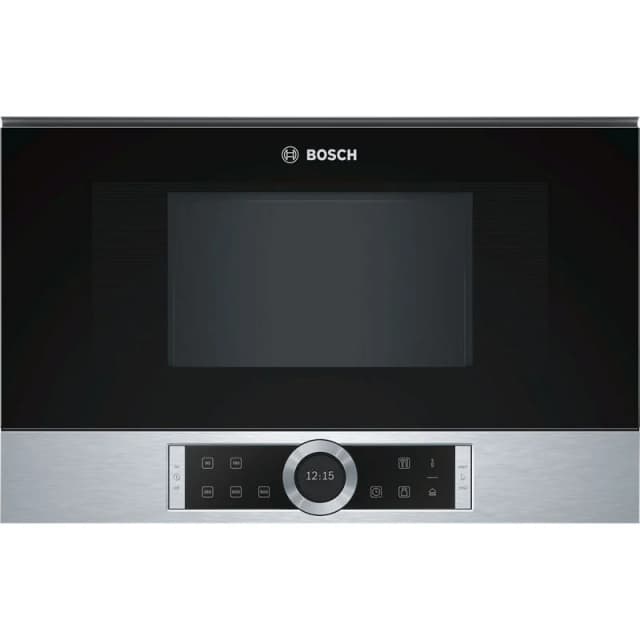 Detalle de Bosch BFL634GS1 Microondas 21 L 900W Negro/Inox