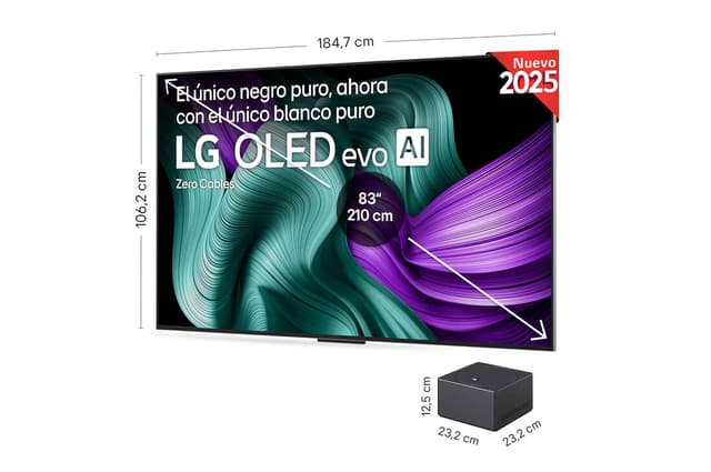 Detalle 2 de LG OLED83M59LA Smart TV OLED evo AI M5 83" 4K 2025