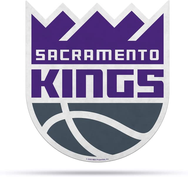 Rico Industries NBA Basketball Primary Shape Cut Pennant (Sacramento Kings) — Soft Felt Décor