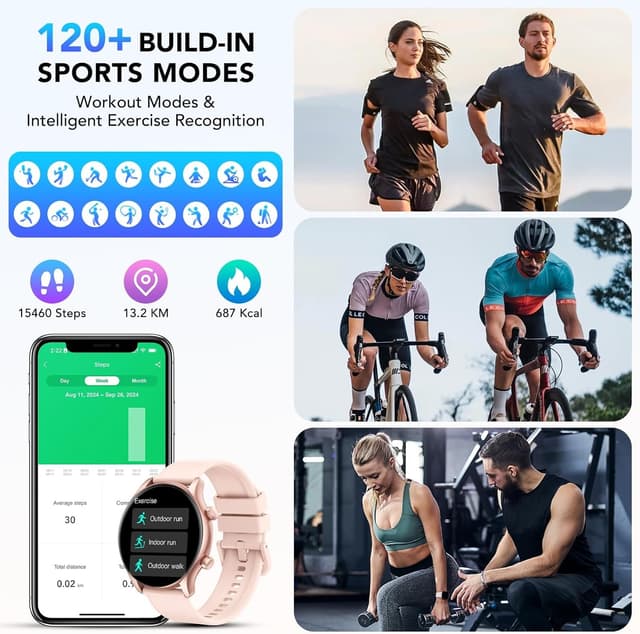 Thumbnail 2 de Smartwatch Mujer 1,39" con llamadas