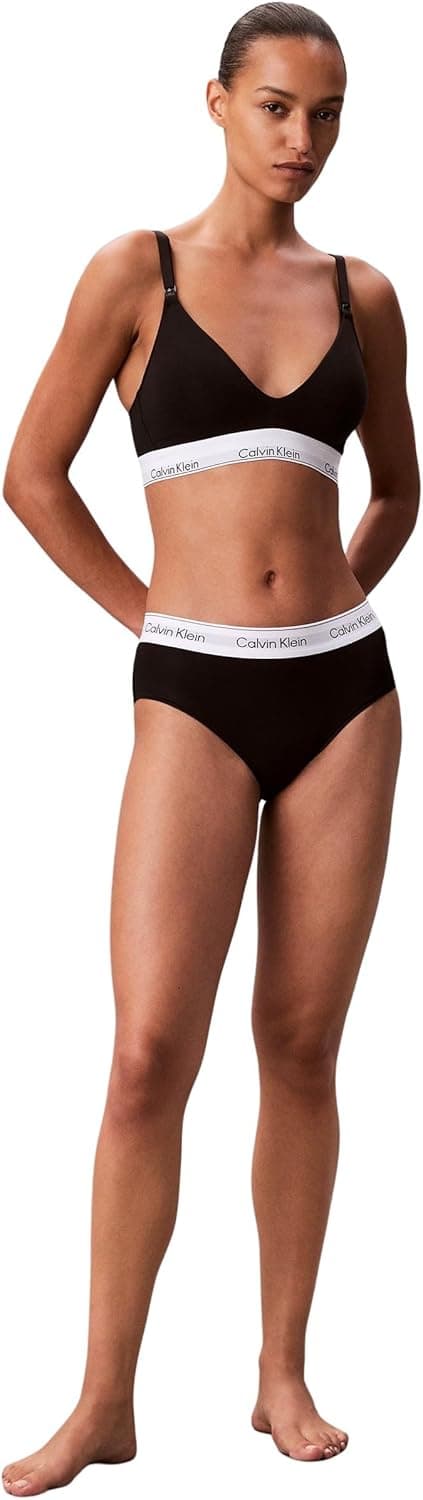 Detalle de Calvin Klein Damen Still-BH Lightly Lined Bralette mit herausnehmbaren Einsätzen